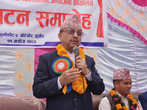 सुर्खेत हिल्सापछि कर्णाली र भेरी करिडोरका सडक बनाउँछौँ : कार्यवाहक प्रधानमन्त्री खड्का